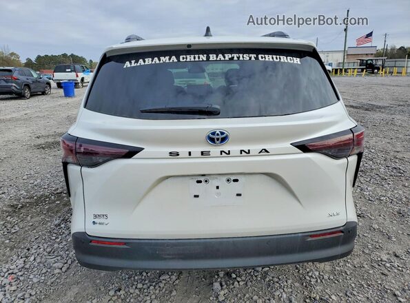 5TDYRKEC2SS289437 2025 TOYOTA SIENNA White Widok z tyłu