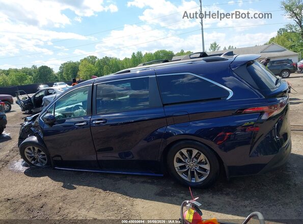 5TDYRKEC4PS139546 2023 TOYOTA LE Синий Вид задней части салона
