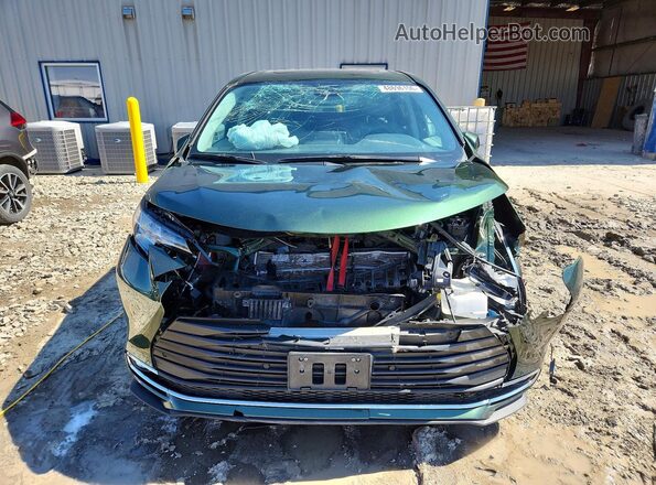5TDYRKEC5MS016981 2021 TOYOTA SIENNA Green წინა ხედი