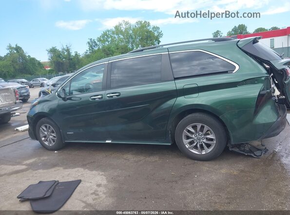 5TDYRKEC7MS074509 2021 TOYOTA LE Green 