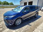 2021 Toyota Sienna Xle Blue vin: 5TDYRKEC9MS034075