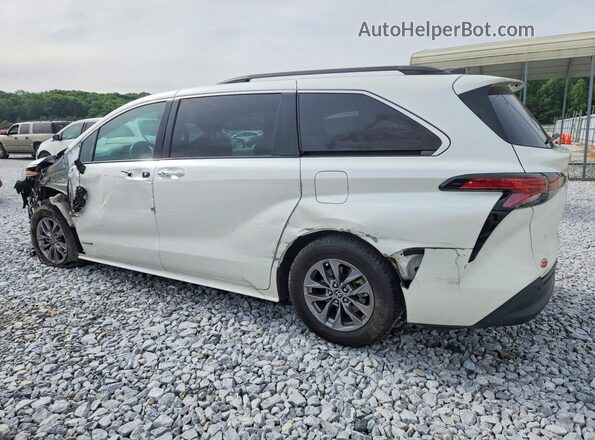 5TDYRKECXMS039575 2021 TOYOTA SIENNA Белый Задняя левая четверть