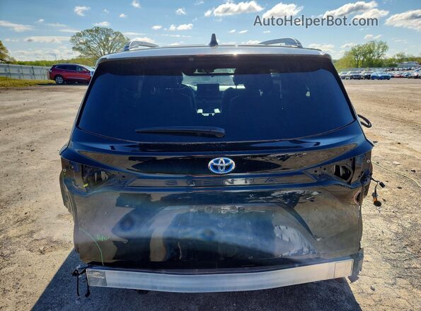 5TDYSKFC1SS185704 2025 TOYOTA SIENNA Черный Вид сзади