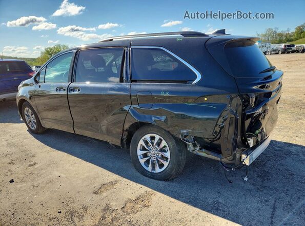 5TDYSKFC1SS185704 2025 TOYOTA SIENNA Черный Задняя левая четверть