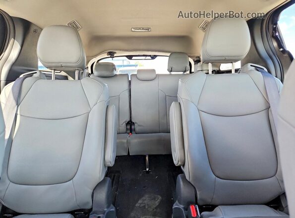 5TDYSKFC1SS185704 2025 TOYOTA SIENNA Черный Вид задних сидений