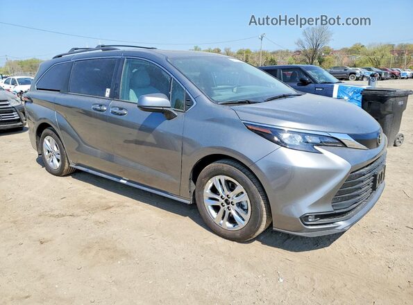 5TDYSKFC3TS236511 2026 TOYOTA SIENNA Gray Delantero derecho