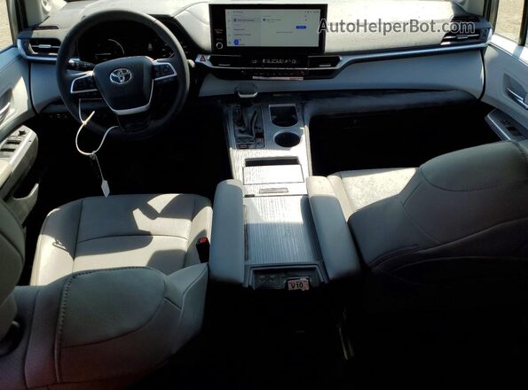 5TDYSKFC3TS236511 2026 TOYOTA SIENNA Gray Vista del salpicadero