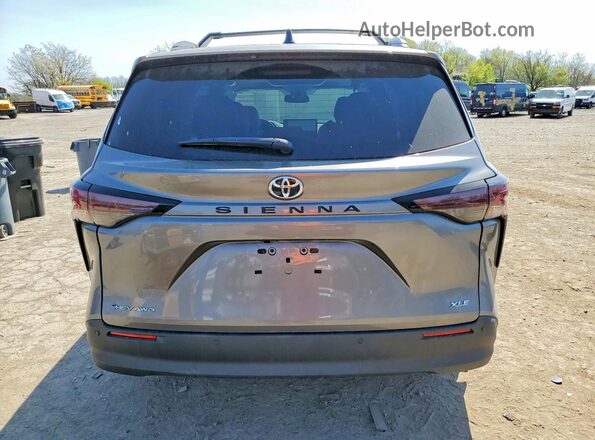 5TDYSKFC3TS236511 2026 TOYOTA SIENNA Gray Vista trasera