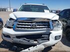 2016 Toyota Sequoia Platinum 5.7l V8 White vin: 5TDYY5G18GS066469