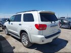 2016 Toyota Sequoia Platinum 5.7l V8 White vin: 5TDYY5G18GS066469