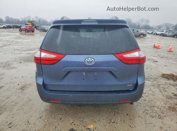 5TDYZ3DC0HS791055 2017 TOYOTA SIENNA Синий Вид сзади