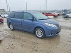 2017 Toyota Sienna Xle 8-passenger Синий vin: 5TDYZ3DC0HS791055