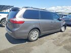 2017 Toyota Sienna Xle 8-passenger Серый vin: 5TDYZ3DC0HS896291