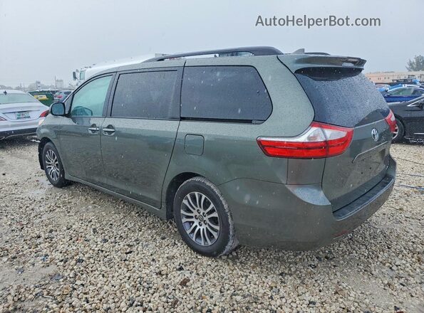 5TDYZ3DC0JS942398 2018 TOYOTA SIENNA Gray Հետևի ձախ