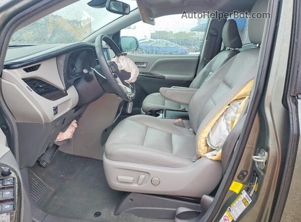 5TDYZ3DC0JS942398 2018 TOYOTA SIENNA Gray Սալոնի դիմացի տեսք