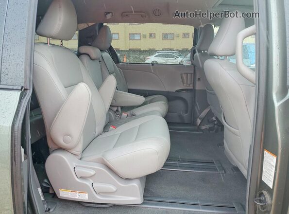 5TDYZ3DC0JS942398 2018 TOYOTA SIENNA Gray Սալոնի հետևի տեսք