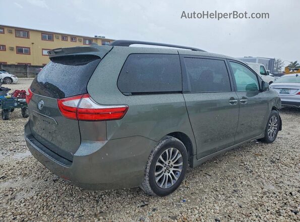 5TDYZ3DC0JS942398 2018 TOYOTA SIENNA Gray Հետևի աջ