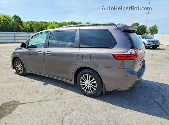 5TDYZ3DC0LS075345 2020 TOYOTA SIENNA Gray Trasero izquierdo