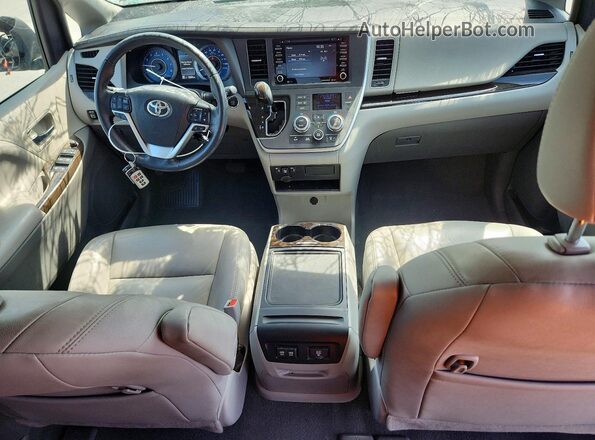 5TDYZ3DC0LS075345 2020 TOYOTA SIENNA Gray Vista del salpicadero