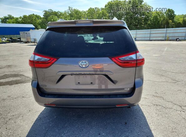 5TDYZ3DC0LS075345 2020 TOYOTA SIENNA Gray Vista trasera
