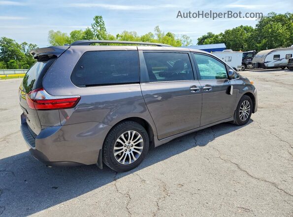 5TDYZ3DC0LS075345 2020 TOYOTA SIENNA Gray Trasero derecho