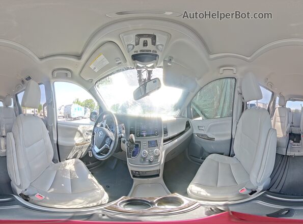 5TDYZ3DC0LS075345 2020 TOYOTA SIENNA Gray Vista interior de 360 grados