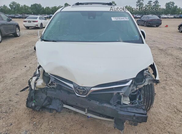 5TDYZ3DC0LS077869 2020 TOYOTA SIENNA White წინა ხედი
