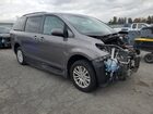 2017 Toyota Sienna Mini Pass Van Gray vin: 5TDYZ3DC3HS870946