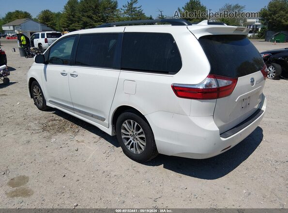 5TDYZ3DC4JS959687 2018 TOYOTA SIENNA White Tył lewy