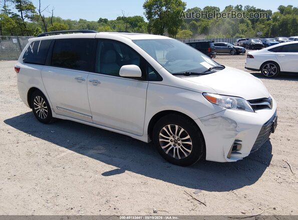 5TDYZ3DC4JS959687 2018 TOYOTA SIENNA White Przód prawy