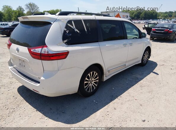 5TDYZ3DC4JS959687 2018 TOYOTA SIENNA White Tył prawy