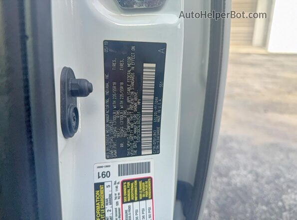 5TDYZ3DC5LS025251 2020 TOYOTA SIENNA White Vista de los asientos traseros