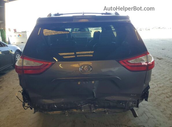 5TDYZ3DC6JS941028 2018 TOYOTA SIENNA Charcoal Widok z tyłu