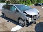 2017 Toyota Sienna Xle 8 Passenger Silver vin: 5TDYZ3DC8HS782832