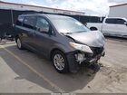 2017 Toyota Sienna Xle 8 Passenger Gray vin: 5TDYZ3DC8HS815585