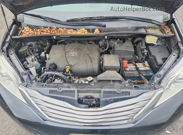 5TDYZ3DC8HS898757 2017 TOYOTA SIENNA Черный Вид подкапотного пространства