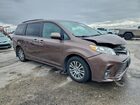 2020 Toyota Sienna Xle Коричневый vin: 5TDYZ3DC8LS045803