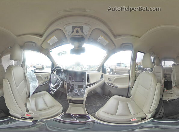 5TDYZ3DC8LS045803 2020 TOYOTA SIENNA Коричневый Панорамный вид салона 360°