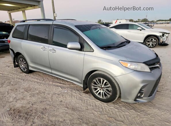 5TDYZ3DC8LS046644 2020 TOYOTA SIENNA Серебряный Передняя правая четверть