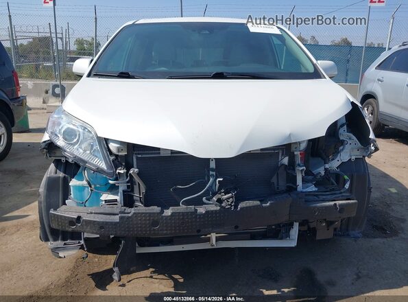 5TDYZ3DC8LS078137 2020 TOYOTA SIENNA White წინა ხედი