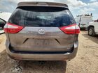 2017 Toyota Sienna Xle 8-passenger Gray vin: 5TDYZ3DC9HS769197 Damage: Rear Bumper, Chipped, 3