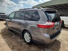 2017 Toyota Sienna Xle 8-passenger Gray vin: 5TDYZ3DC9HS769197 Damage: Left Rear Tire, Worn, Replacement Required