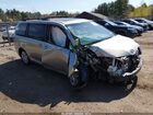 2017 Toyota Sienna Xle 8 Passenger Серебряный vin: 5TDYZ3DC9HS817720
