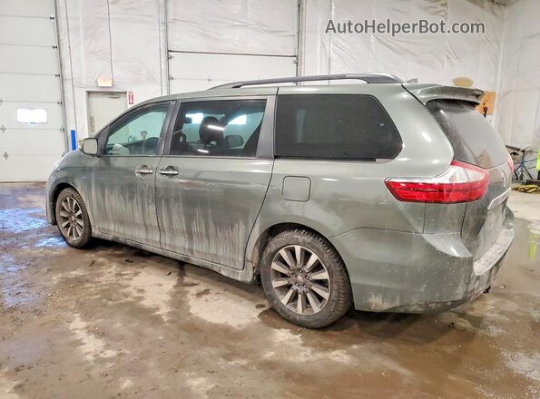 5TDYZ3DC9JS924515 2018 TOYOTA SIENNA Зеленый Задняя левая четверть