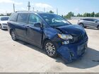 2020 Toyota Sienna Xle Blue vin: 5TDYZ3DC9LS021560