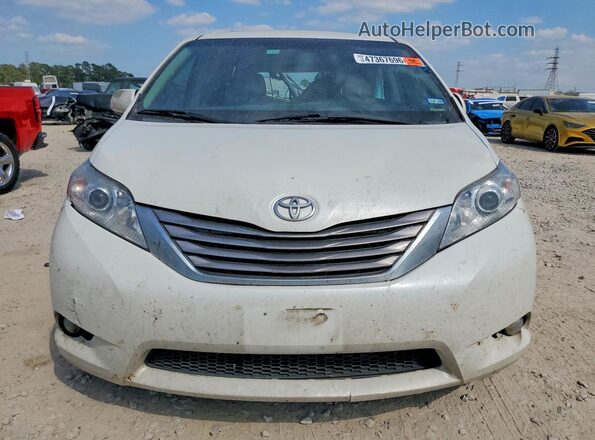 5TDYZ3DCXHS788874 2017 TOYOTA SIENNA Белый Вид спереди