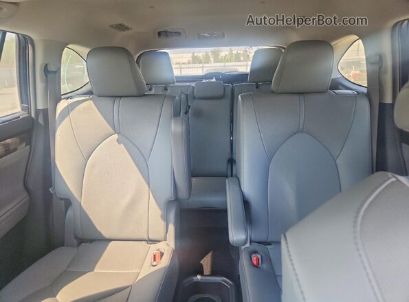 5TDYZRAH2LS023539 2020 TOYOTA HIGHLANDER Синий Вид задних сидений
