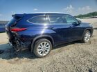2020 Toyota Highlander Limited Синий vin: 5TDYZRAH2LS023539