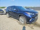 2020 Toyota Highlander Limited Синий vin: 5TDYZRAH2LS023539