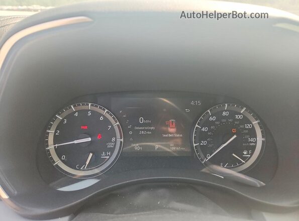 5TDYZRAH2LS023539 2020 TOYOTA HIGHLANDER Синий Вид щитка приборов